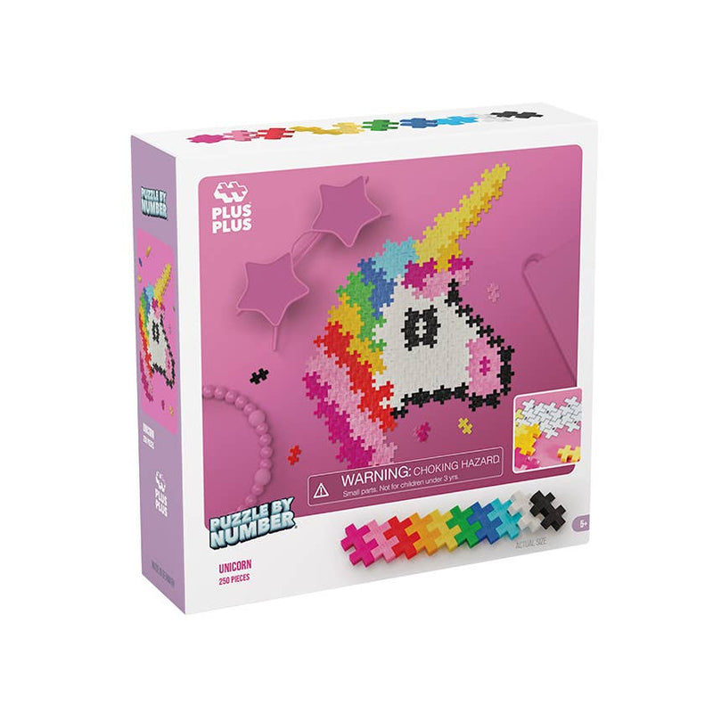 Puzzle by Number - 250 pc Unicorn
