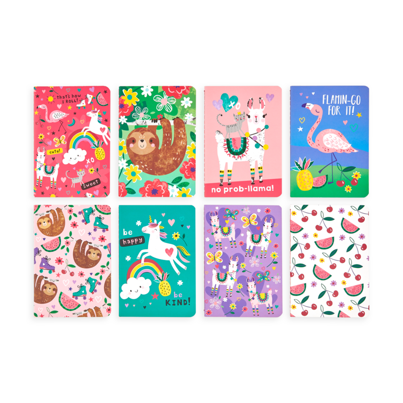 Mini Pocket Pals Journals - Set of 8!