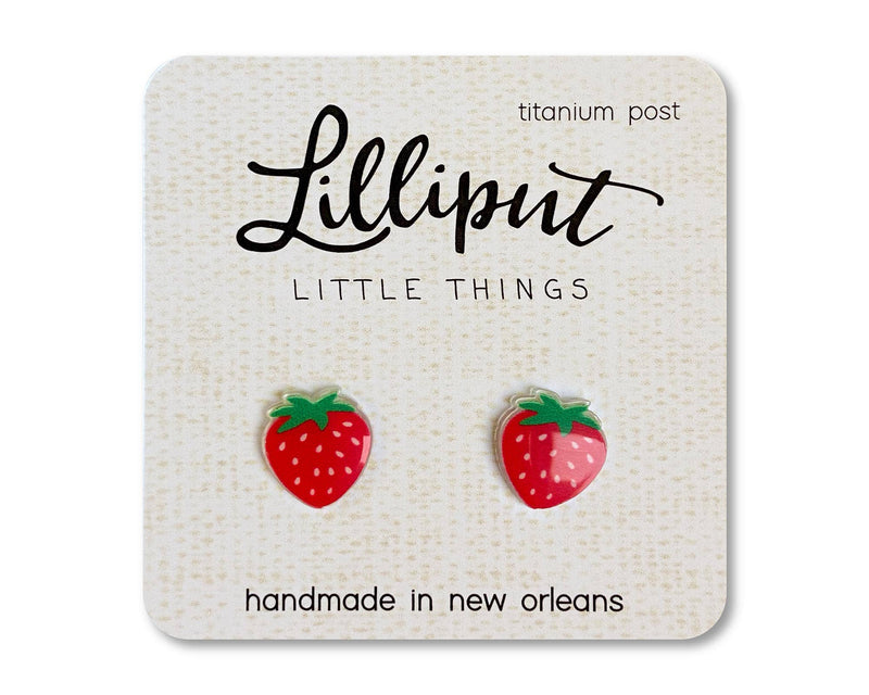 Strawberry Earrings