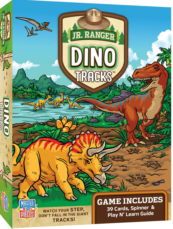 Dino Tracks Kids Card Game