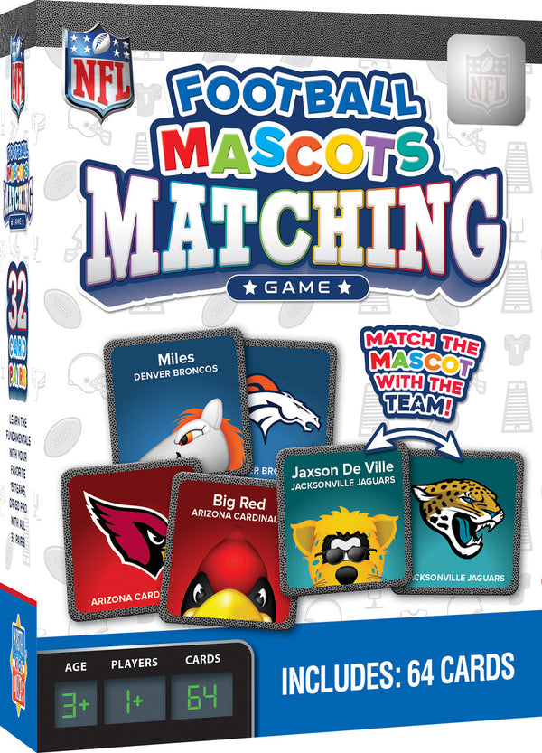 NFL Mascots Matching Game