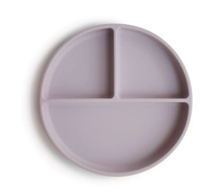 Silicone Suction Plate (Soft Lilac)