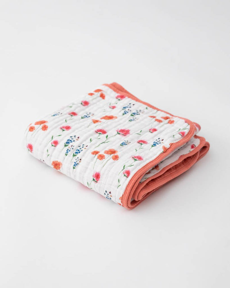 Cotton Muslin Quilt - Wild Mums