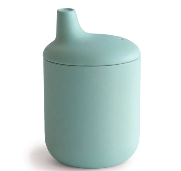 Silicone Sippy Cup (Cambridge Blue)