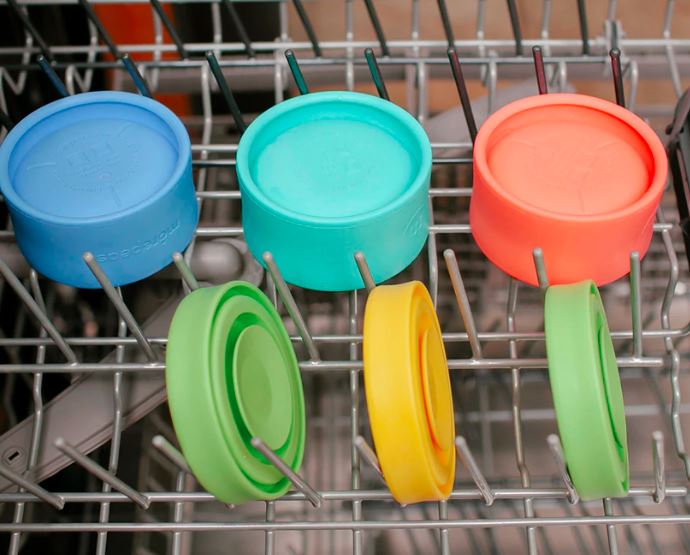 baby snack bowl - grape