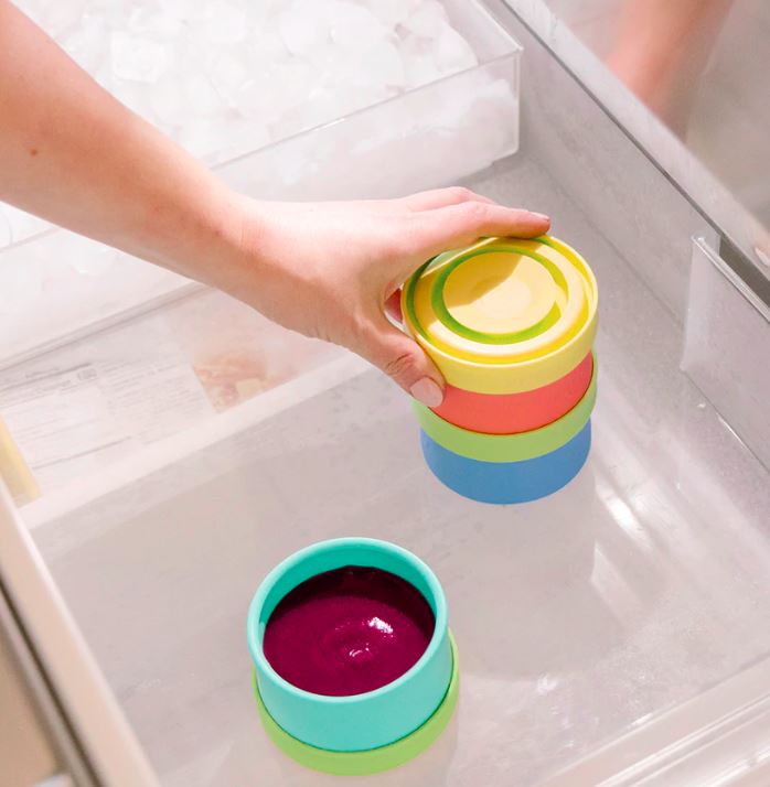 baby snack bowl - grape