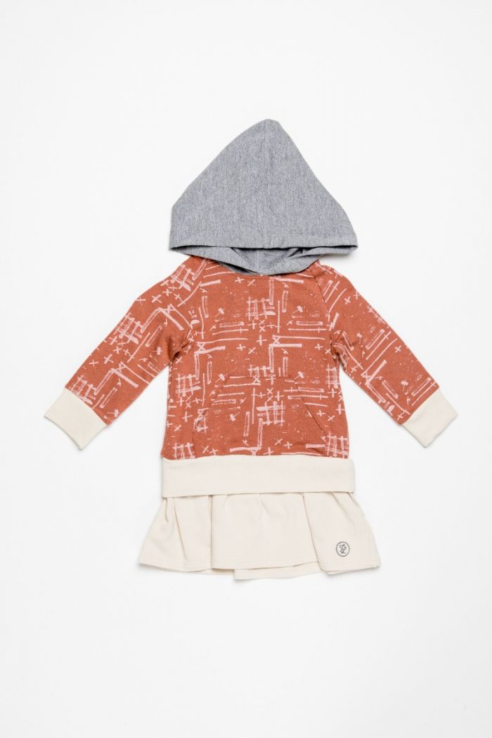 TL Sketch Hooded Dress