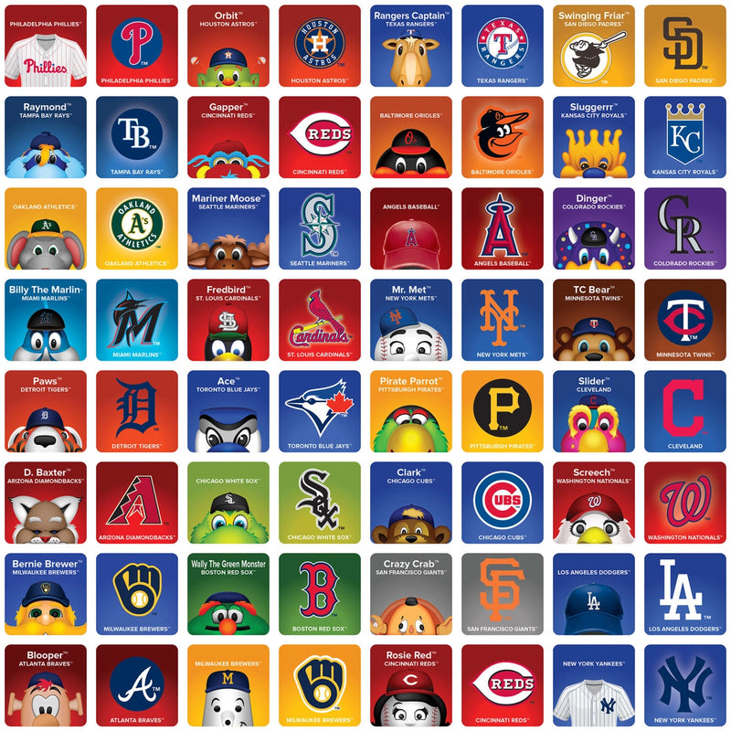 MLB Mascots Matching Game – Little You Market