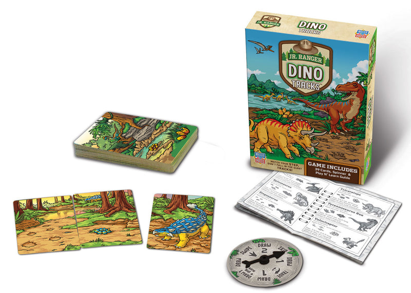 Dino Tracks Kids Card Game